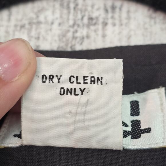 Effect Vest Womens Medium Black Sequin Beaded Velvet Boho Festival Retro 90s M - Picture 4 of 11